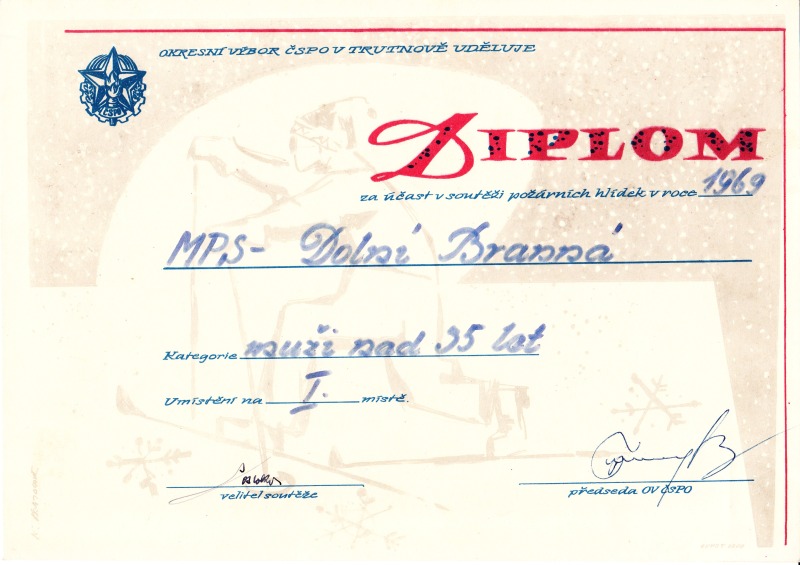 SDH DOLNI BRANNA - diplomy 1958 az 1976_11